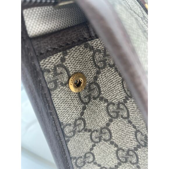 NEW Gucci Ophidia Wash Travel Clutch Pouch GG Zip Bag Box AUTHENTIC! - Picture 9 of 15